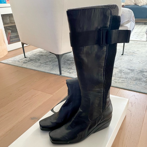 NWT Nine West leather moto boots - Picture 2 of 10